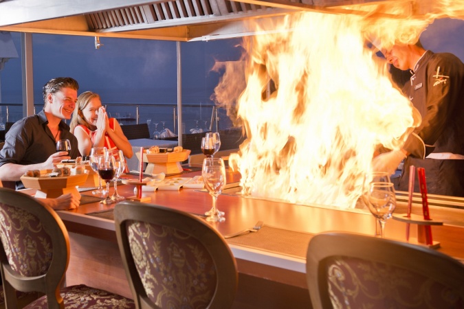 Teppanyaki a La Carte Restoran